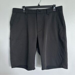 Travis Mathew Gray Pinstripe Golf Shorts